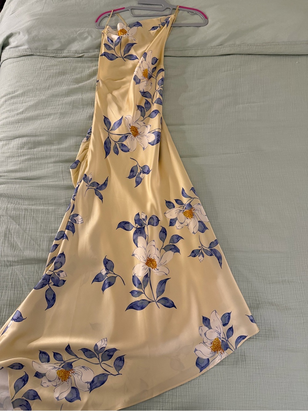 Reformation Scotia Silk Dress Floral Midi in Floral Size XS
